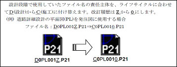 ファイル名の変更